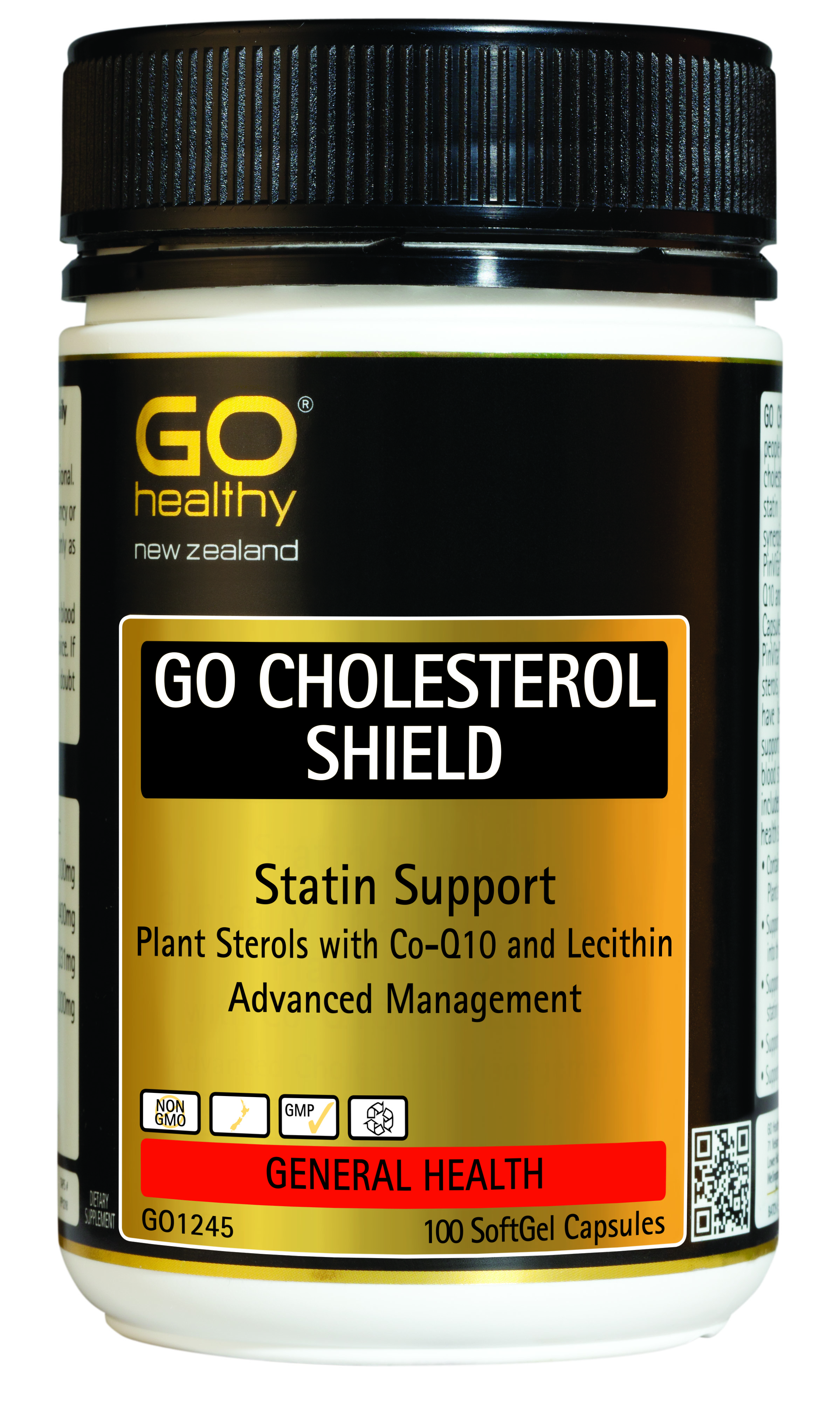 GO Healthy Cholesterol Shield 100 Capsules